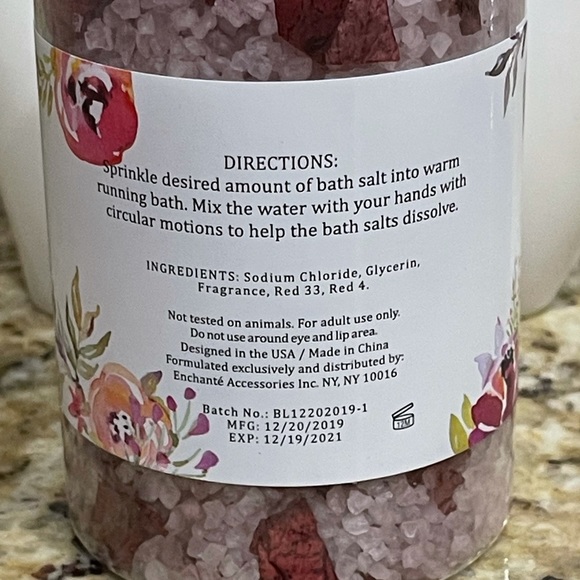 Live Green Bath Salt Mixture - Picture 2 of 3